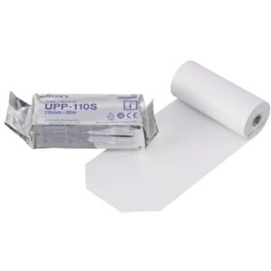 110S.jpg Boîte et rouleau de papier thermique Sony UPP-110S mat