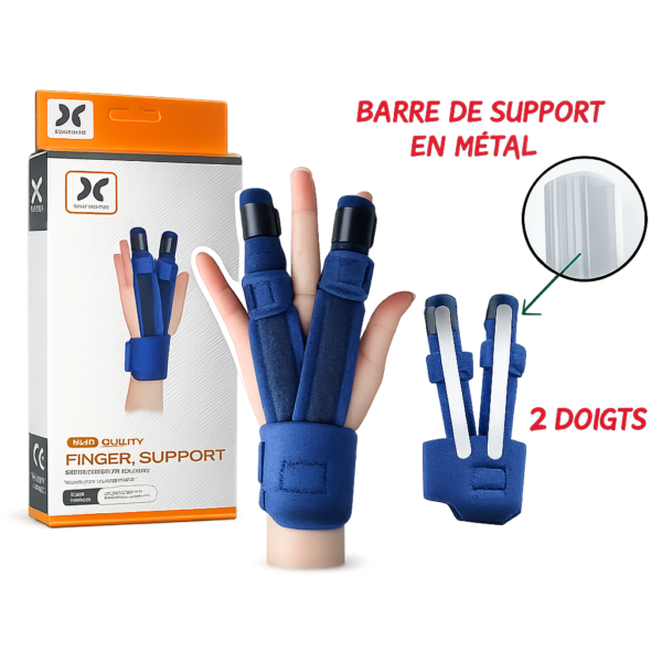 ChatGPT-Image-30-avr.-2026-10_58_54.png Attelle réglable d’immobilisation de deux doigts avec barre de support en métal