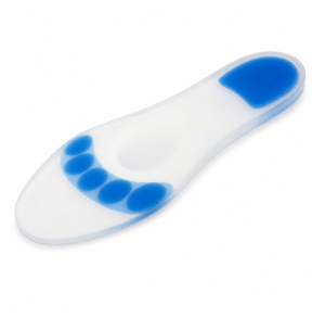 Semelle orthopédique en silicone de taille S