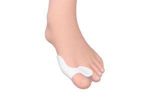 Protecteur et séparateur d’hallux valgus en silicone