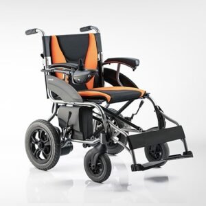 Fauteuil roulant électrique pliable D210B avec joystick