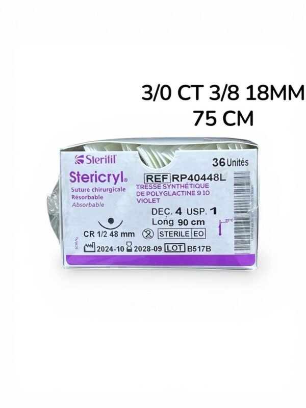 WhatsApp-Image-2026-03-31-at-17.00.46-6.jpeg Boîte de fil de suture Stericryl 3/0 aiguille CT 3/8 de cercle 18 mm