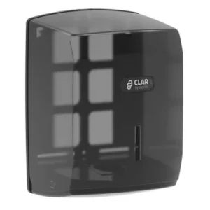 distributeur-de-papier-essuie-mains-i-nova-clear-noir-clar.webp Distributeur mural noir d’essuie-mains en papier Clar I-Nova
