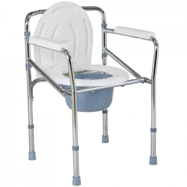 garde-robe-pliable-fixe-alluminium-r-l4001.jpg Chaise garde-robe pliable à structure métallique, sans roues