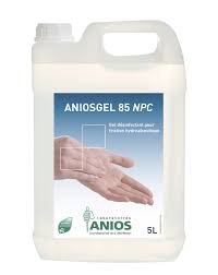 Gel hydroalcoolique Anios Aniosgel 85 NPL 5 L