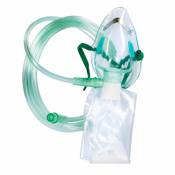 Masque à oxygène haute concentration pédiatrique – Réservoir 600 ml Masque à oxygène haute concentration pédiatrique, Réservoir 600 ml