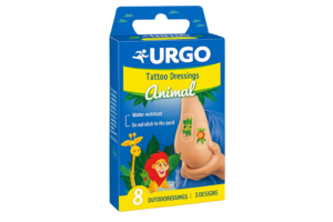 Pansements enfant Urgo à motifs, lot de 8