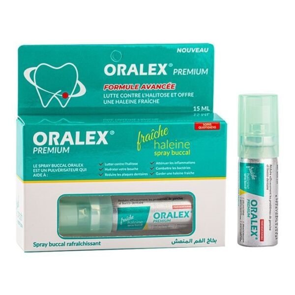 spray-buccal-haleine-fraiche-15ml-oralex.jpg Boîte et flacon de spray buccal Oralex de 15 ml