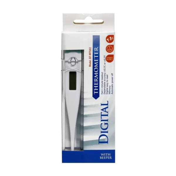 Thermomètre médical digital à embout rigide
